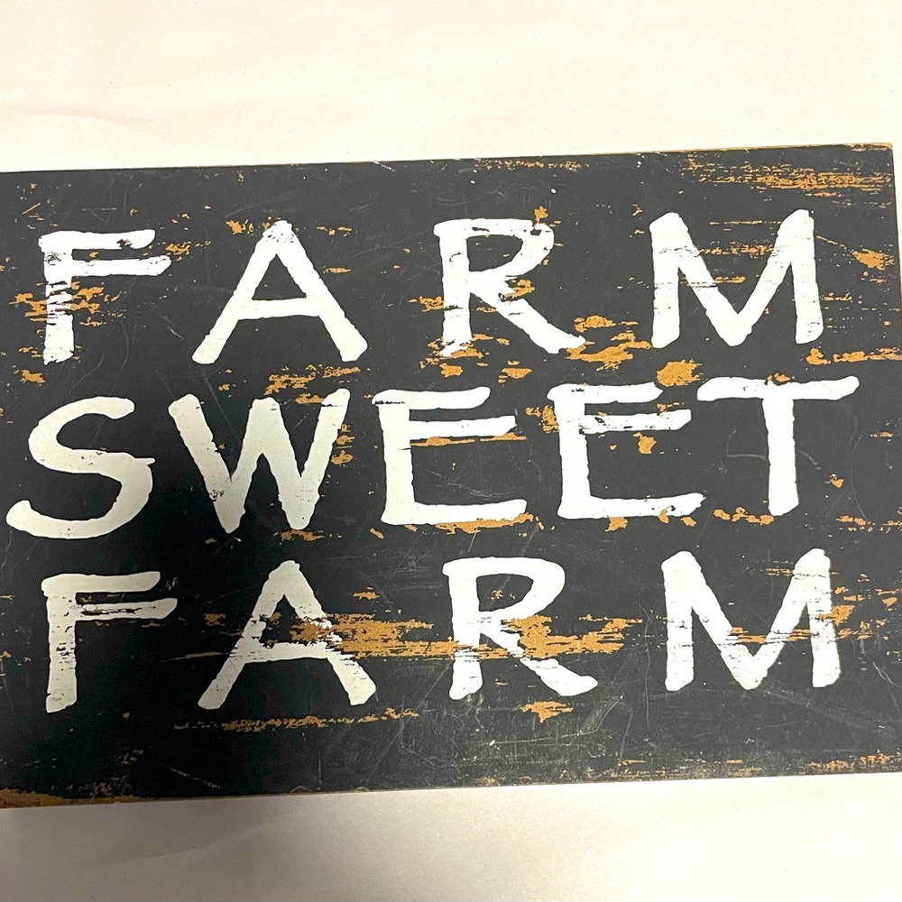 Wall art farm decor.